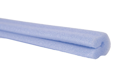 Cofan – Cantonera de Espuma Tipo CM | Polietileno Azul Claro | 1 m de Longitud | Protección de Aristas y Bordes